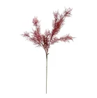 Hot Sale Artificial Flower Soft artificial tree red leaves Rime Encrypted Rime for Decoration