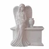 marble angels monuments and headstones, white marble monuments