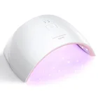 24W UV Light LED Nail Dryer Curing Lamp for Fingernail & Toenail Gels Based Polishes with Sensor, 30s 60s Timer SUN9C