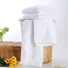 white towel for hotel and home with soft hand