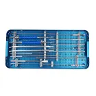 Orthopedic Surgical Instruments Stainless Steel Spinal Pedicle Screw Instrument Set for Spine Fixation Surgery