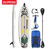 11ft SUP Three Chambers Very Stable Drop Stitch PVC Inflatable Stand Up Paddle Board for Fishing