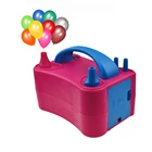 PSE approval 110~120V 400W US plug air pump dual nozzle portable electric balloon filling machine