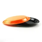 PS Round Elegant Color Good Quality Disposable Plastic Plates For Party