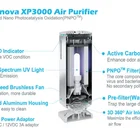 洗える pco 空気紫外線殺菌最高ホームなしオゾン空気消毒アップグレード hepa フィルター空気清浄機清浄機無線 lan