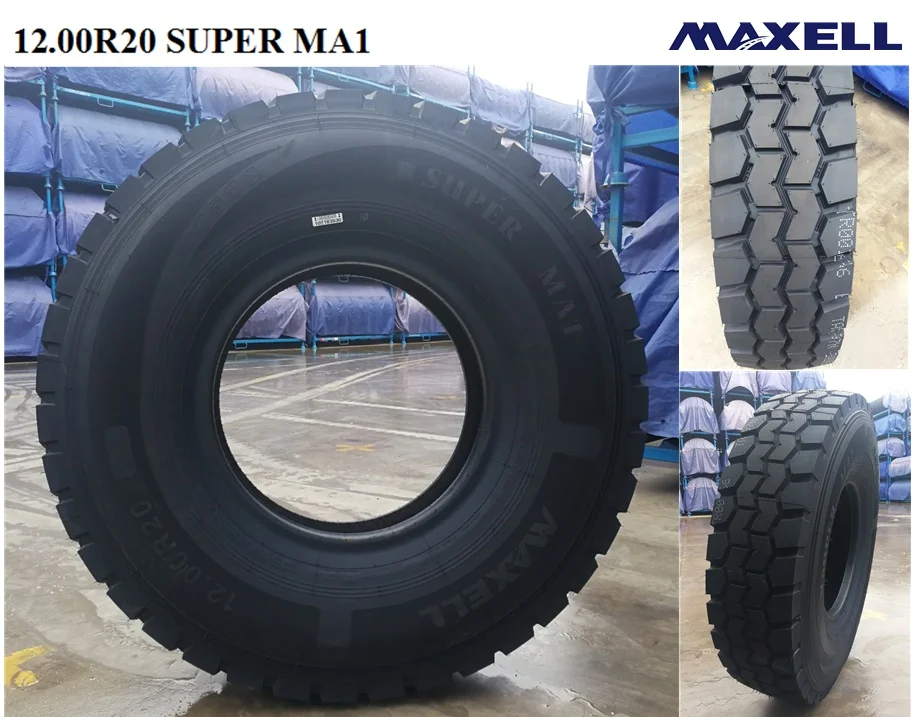 All steel radial truck tire MAXELL brand 2020 new production for wholesale high performance