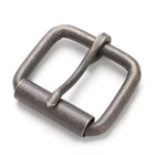 New Fashion Retro Style Metal Iron Roller Needle Belt Buckles 35mm