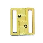 Custom bikini swimwear underwear accessories adjustable metal bra buckle hook clasp