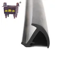 T-shaped sealing strip rubber trim molding for boats edge trim protection rubber seal strip