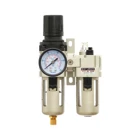 XMC AC3010-03 Pneumatic tool Air Source Treatment Air Control Unit Filter Regulator Lubricator FRL with Gauge