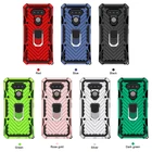 Unique TPU PC Mobile Custom Cell Phone Cases for lg stylo 6 Magnetic Kickstand Ring Holder Back Cover For lg harmony 4