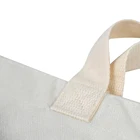 Organic Cotton Promotional Tote Bag Custom Logo Canvas