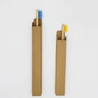 Wanuocraft Factory Biodegradable Eco One Pack Adult Children Soft Bamboo Toothbrush With Natural Nylon Bristles