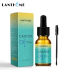 Natural Pure Cold Pressed Black Castor Oil Organic Certified Hair Regrowth Tonic for Hair Eyebrow Eyelash Beard Growth