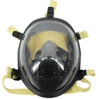 High Quality Firefighting Safety Spherical SCBA Spare Parts Full Face Respirator Air Breathing Apparatus Gas Mask