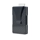 Wallet For Men Rfid Money Clip Wallet RFID Blocking Money Clip Minimalist Real Carbon Fiber Wallet For Men