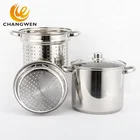 Stainless Steel Kitchenware Pot for Set Kitchenware Cookware Set Stainless Steel Cooking Pot Set for Pasta