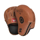 OEM factory Martial Muay Thai Training Target Taekwondo Punch Fighting Shield PU Leather boxing round focus kicking pad