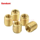 Double China Supplier Double Thread Furniture Wood Insert Nuts