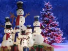 Decoration Decoration For Outdoor Stretchable Christmas Snowman LED Decoration Placed For The Outdoor Or Indoor