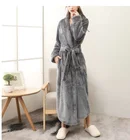 Bathrobe Hot Sale VERY SOFT 100% Microfiber Flannel Bathrobe