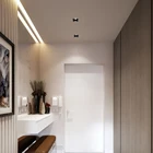 Lamps Led Led 2020 New Geek Rimless Black 8W 10w Indoor Recessed Ceiling Lamps Square Led Spotlight 9w/13w