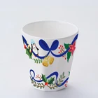 Hot sale A5 melamine kids milk cup baby cup safety use Kids Christmas milk cup