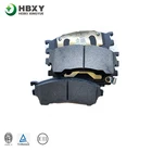auto spare parts brake pad for Japanese car ceramic containing copper fiber friction block brake lining for Mazda