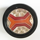 Hot selling 4 inch Combination Round 12v /24v Led truck trailer rear front light/lamp