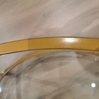 Table For Coffee Table Round Modern 36in Round Tempered Glass Coffee Table With Gold Frame For Home