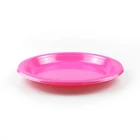 9 Inch PS Disposable Color Dinner Plate Set Supplier