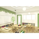 Furniture COWBOY Children Furniture Montessori Sets Kindergarten Table And Chairs
