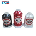 Cheap machine embroidery thread 100% polyester 120D/2