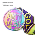 Custom Custom Zinc Alloy Sport Dance Medal Colorful Plating Medals Sports Dancing