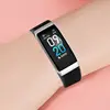 Built-in USB Plug IP68 Waterproof TFT Activity Fitness Tracker Smart Bracelet with Blood pressure Heart Rate Monitoring