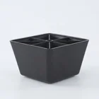 SGS Popular Factory Modern Plastic Cheap Wooden Grain Finish Folding Brown Color Furniture Sofa Legs