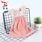 Hand Towel Quick-dry Plain Quick-dry Towels New Product Skirt Design Hand Towel Coral Fleece Quick-dry Towel