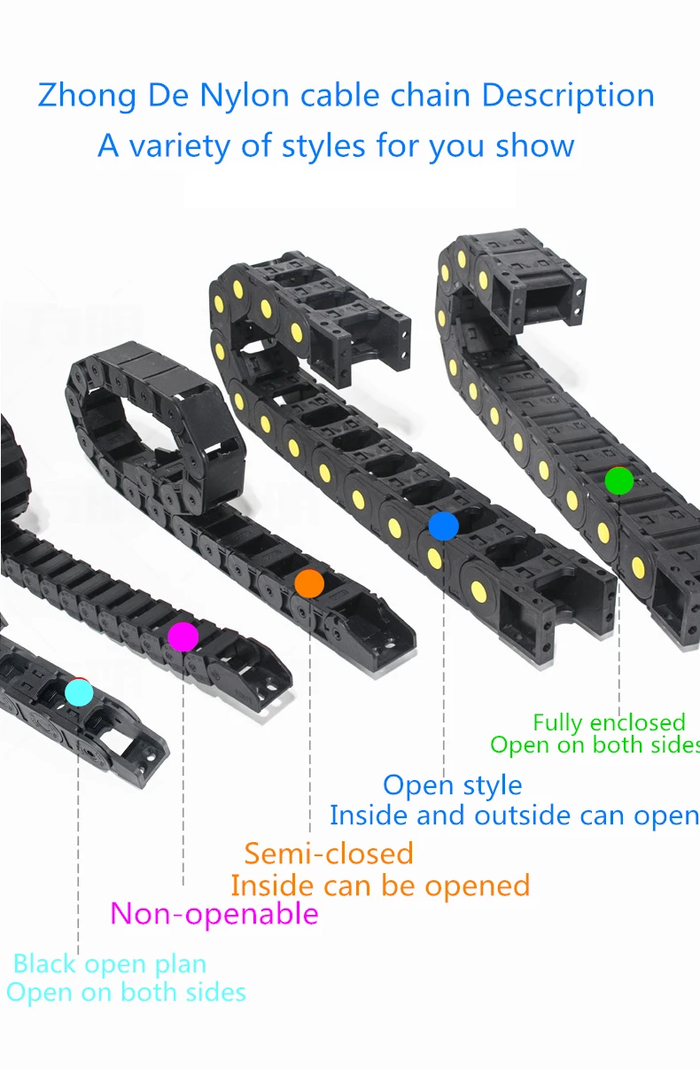 Similar Igus Mini Size Plastic Cable Carrier Drag Chain