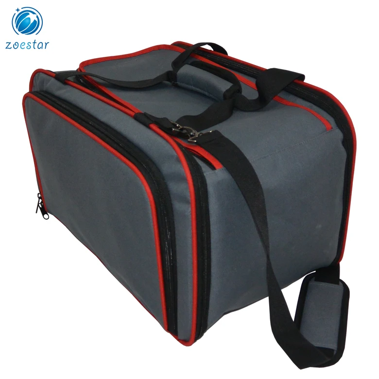 Expandable Soft-sided Animal Pet Carriers with Shoulder Strap Portable Cat Dog Air Travel Transport Bag