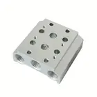 Pneumatic Valve Base Valve Manifold base 4v