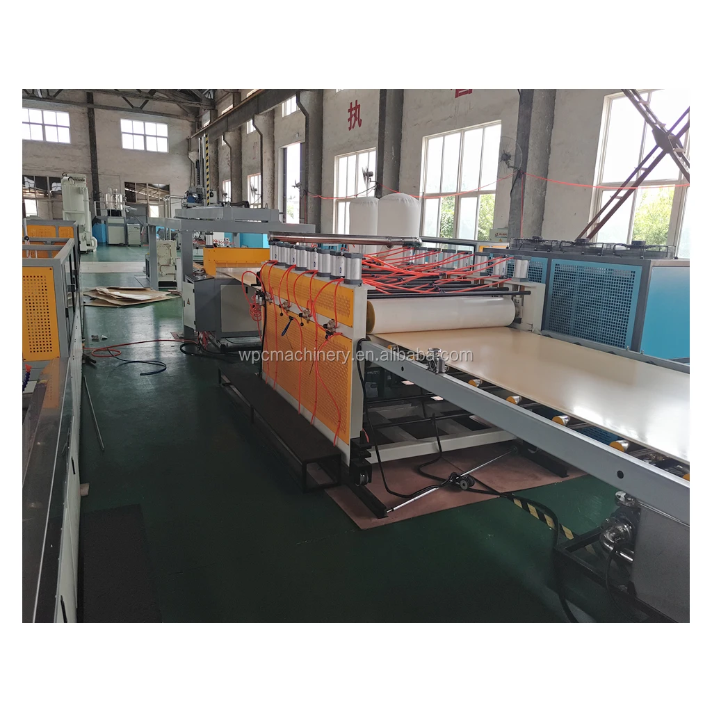 wpc foam board making machine produciton line, View wpc foam board