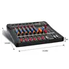 GAX-CT6 Multifunctional USB Sound Mixer Console/6 Ways Audio Mixer With Low Price
