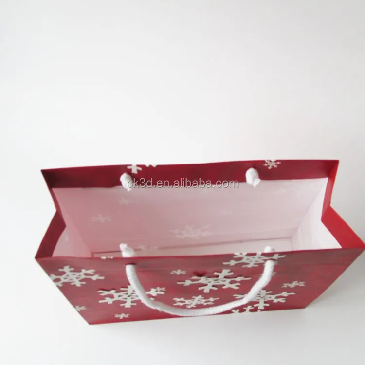 creative christmas paper gift bag candy bag handbag home party