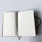 High Quality Spiral Notebook Lined Hard Kraft Cover Logo Customize Notebook
