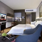 Furniture GRT2121 Guangzhou Hotel Furniture Factory Supply Modern Hotel Apartment Furniture Bedroom Sets