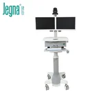 Hospital nurse movable wireless computer nursingTelemedicine system cart medical trolley cart