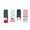 New design socks women custom cute cartoon cotton christmas socks