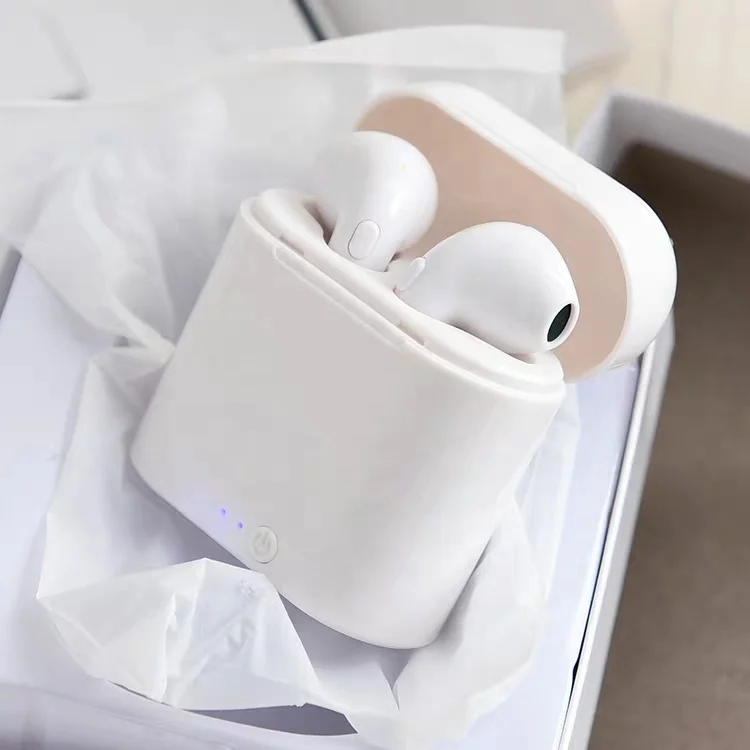 free shipping i7s wireless earbuds earphone headphone with charging case - ANKUX.COM