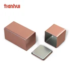 Luxury Food Tea Packaging Metal Tin Can Square Tea Container Tea Candy Tin Can