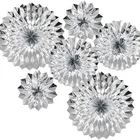 Party Fan Paper Party Fan Happy Birthday Party Paper Fan Hanging Wedding Birthday Party Decoration